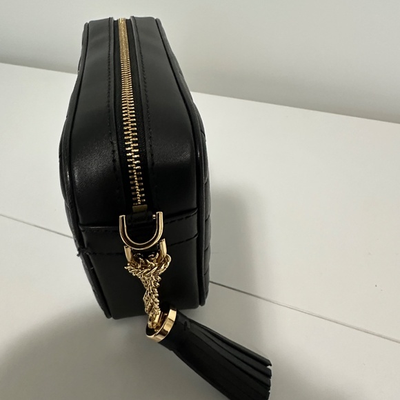 MICHAEL MICHAEL KORS Jet Set Medium Quilted Leather Crossbody Bag, Black - Picture 14 of 16